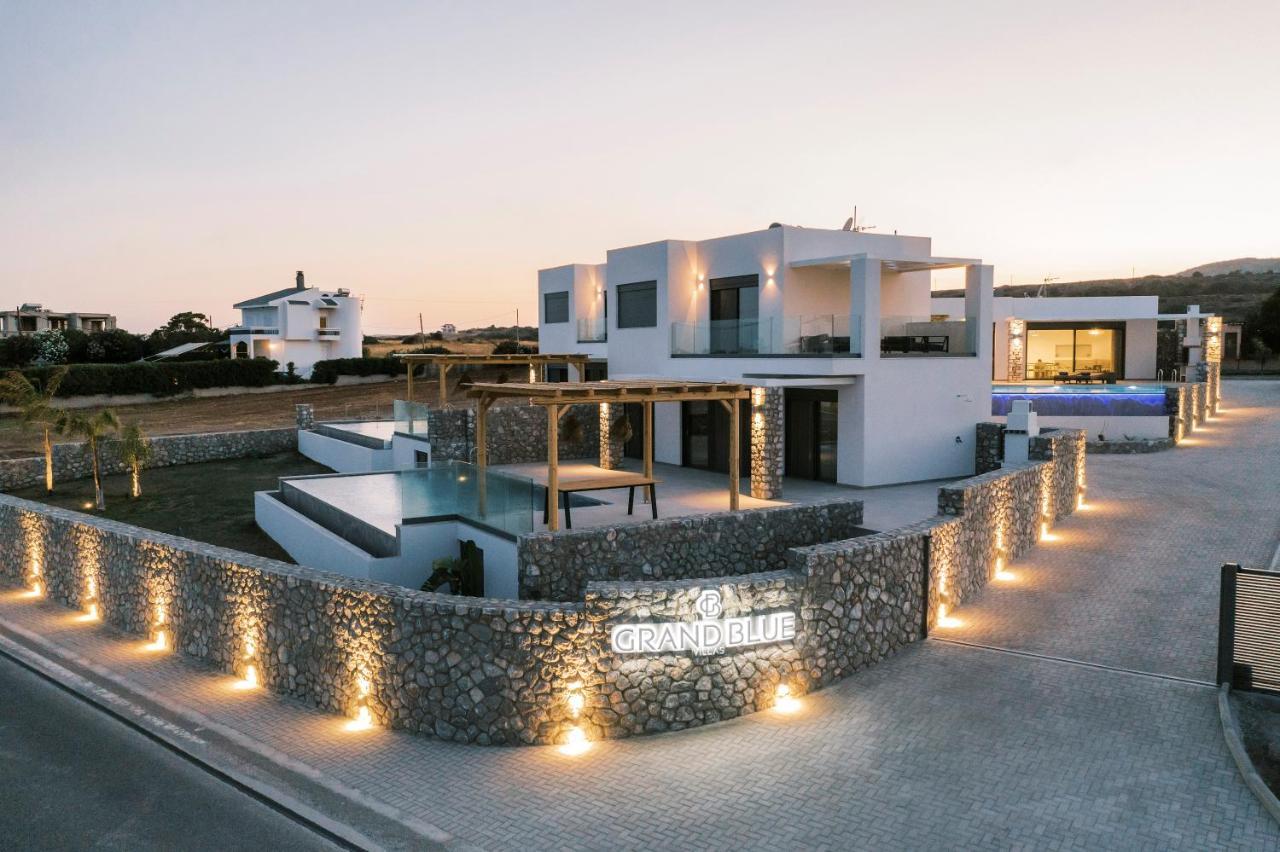 Grand Blue Villas Lachania Buitenkant foto