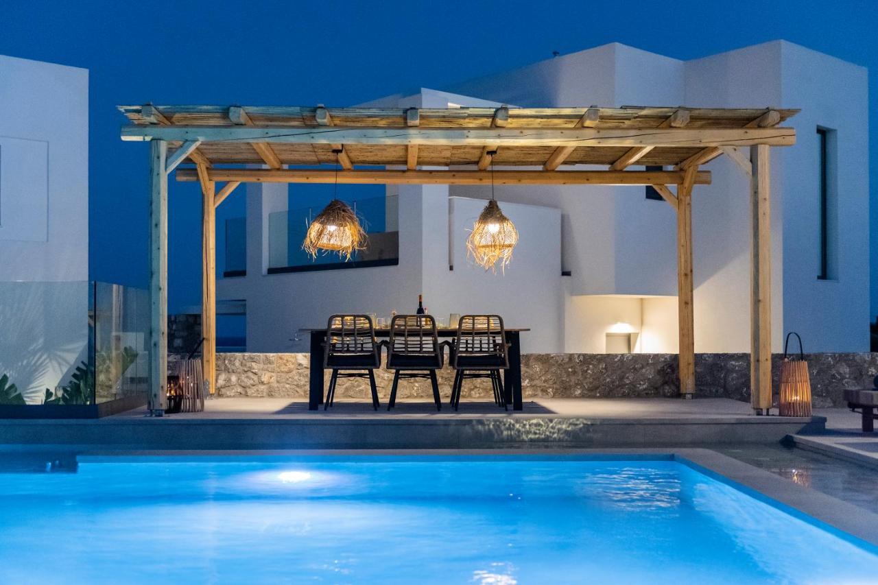 Grand Blue Villas Lachania Buitenkant foto