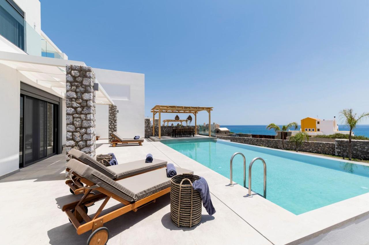 Grand Blue Villas Lachania Buitenkant foto