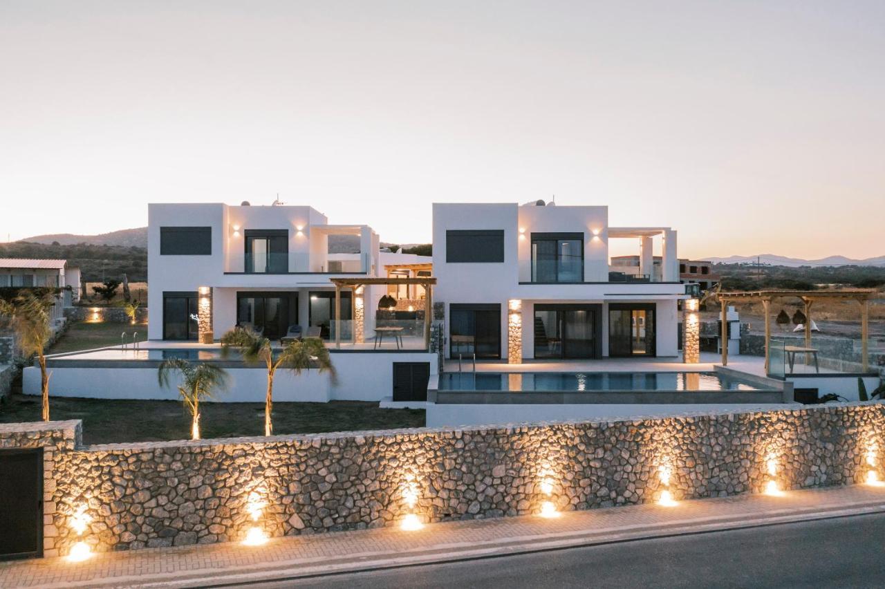 Grand Blue Villas Lachania Buitenkant foto