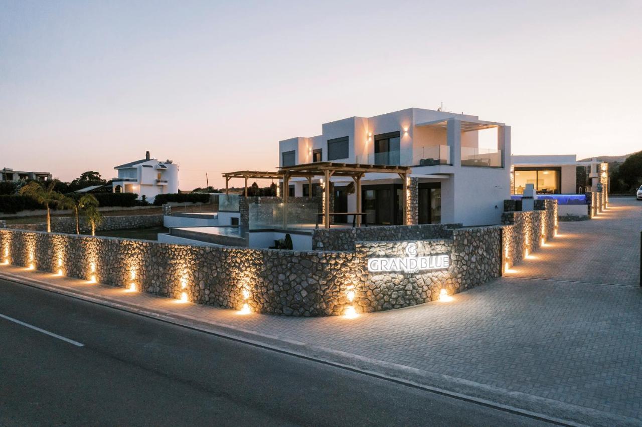 Grand Blue Villas Lachania Buitenkant foto